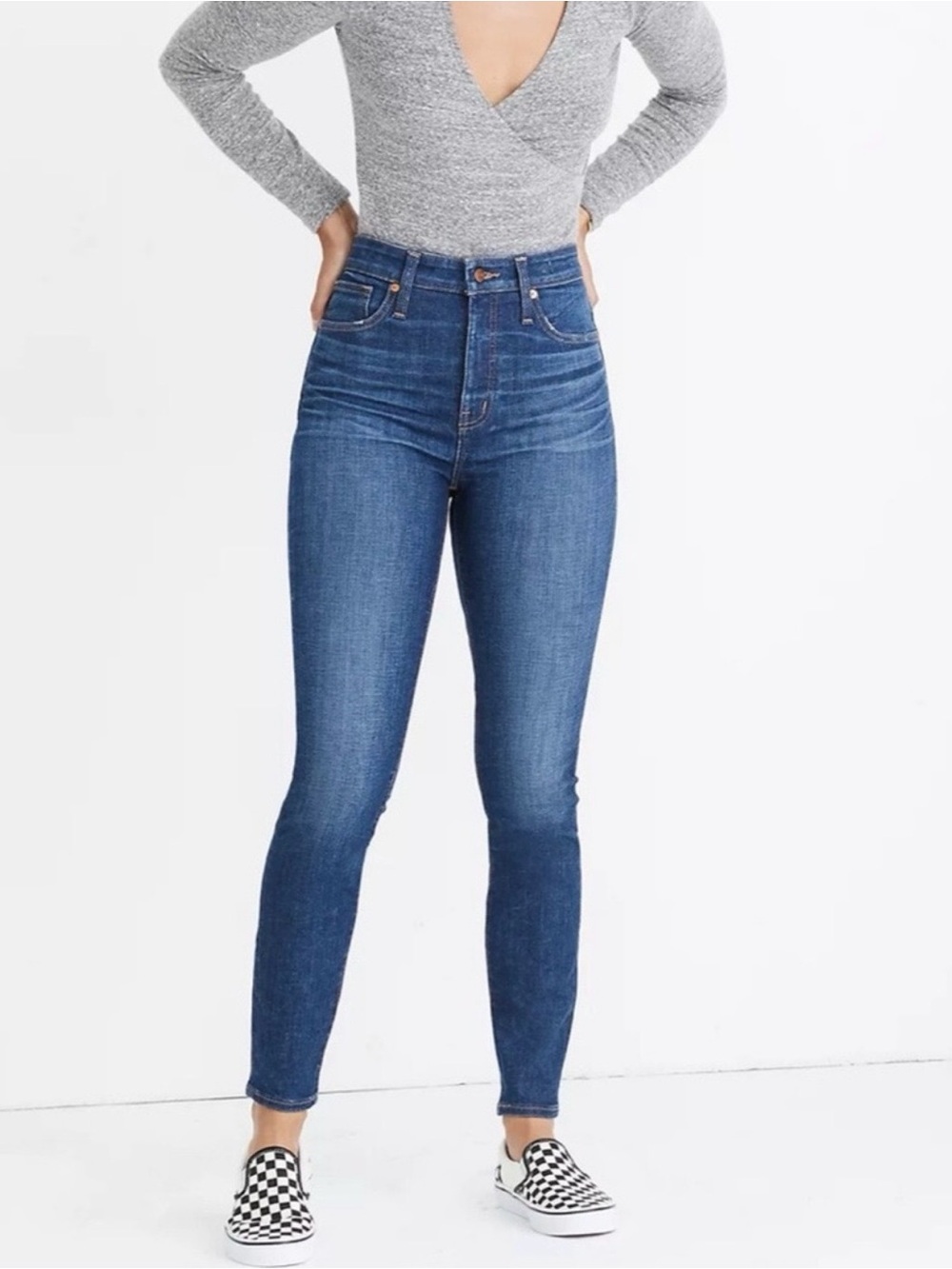 Madewell Curvy High Rise Skinny Jeans 👖